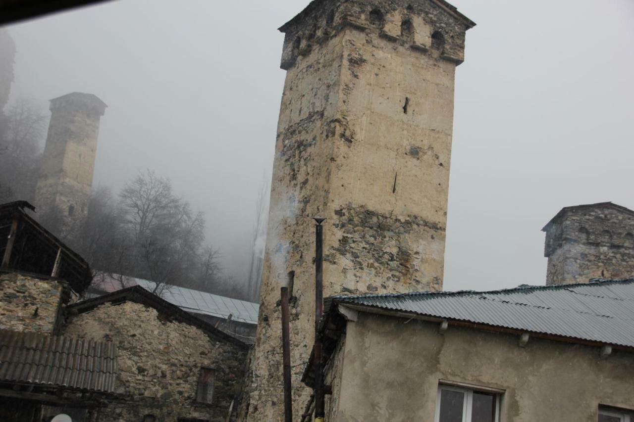 Hotel Sakhli Laghamshi Mestia Exteriér fotografie